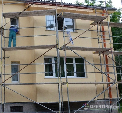 Топло изолация монтаж на гипс картон шпакловки боя мазилки 