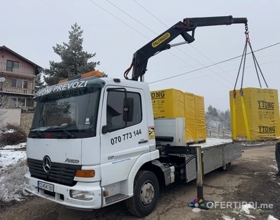 Транспортни услуги с автокран