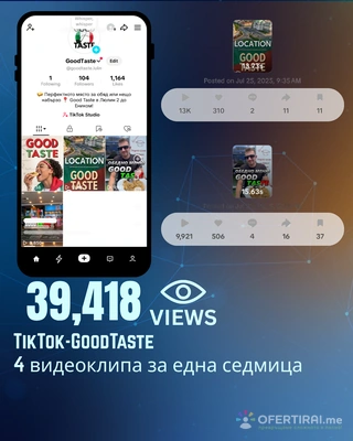 Показваме БИЗНЕСА ви НАД 50к човека  