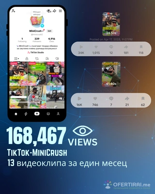 Показваме БИЗНЕСА ви НАД 50к човека  