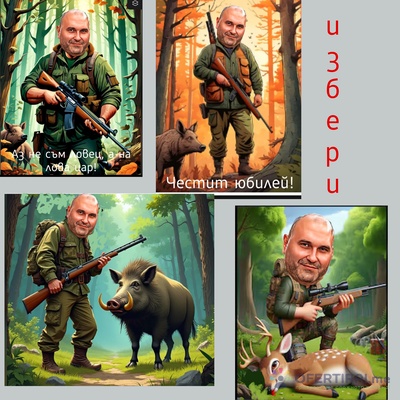 Карикатури, шаржове, илюстрации, картини на платно