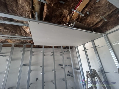 Шпакловка,боя,окачени тавани,куфари скрито осветление с лунички,декоративни мазилки!!!! - Image 8