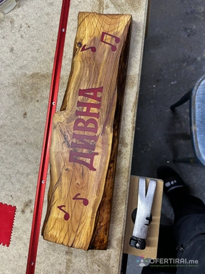 Табели и надписи от дърво и смола — Fix & Craft - Image 3