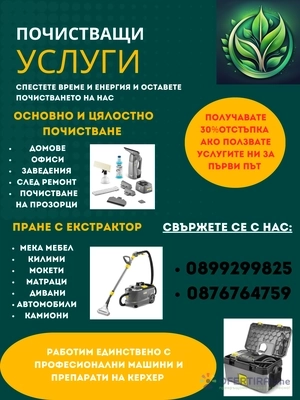 Професионално почистване