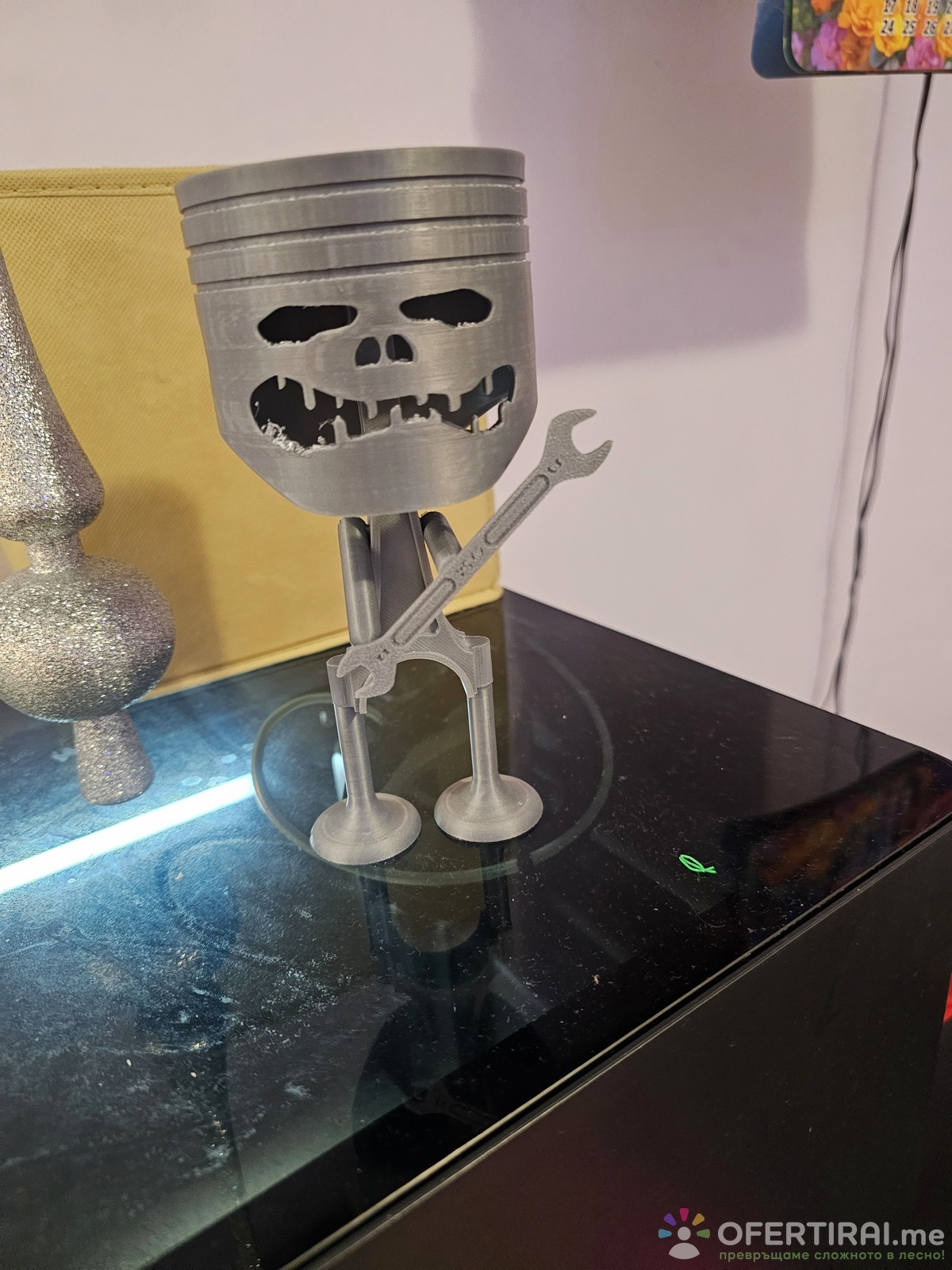 Изработване на детайли на 3д принтер