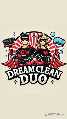 Dream Clean Duo - Здравейте, ние сме Dream Clean Duo - екип с дългогодишен опит в сферата на почистването. Опитът ни се изразява в почистването на голям брой апартаменти, офиси и сгради, както дори и самолети! Ако искате желаната от Вас услуга да бъде изпълнена точно според Вашите очаквания и от млади, но в същото време опитни и приветливи хора, можете да се доверите на нас!М