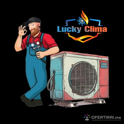 Lucky Clima - Качествена професионална пълна профилактика на климатици, продажба доставка и монтаж на климатици, ремонт на климатици и климатична техника, газови котли, отоплителни инсталации и вентилация.